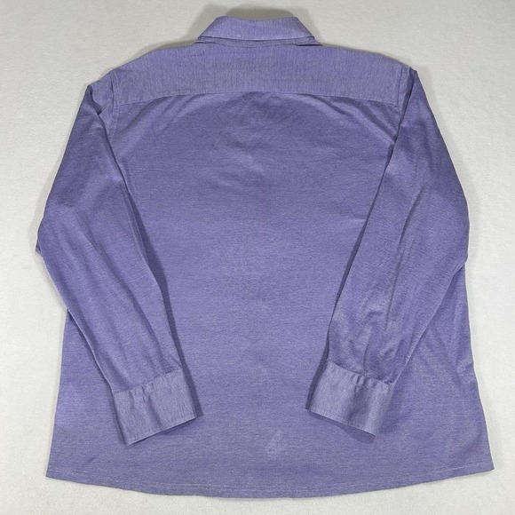 ETON Contemporary Mens Size XXL Purple Long‎ Sleeve Button Up Shirt - Picture 3 of 6